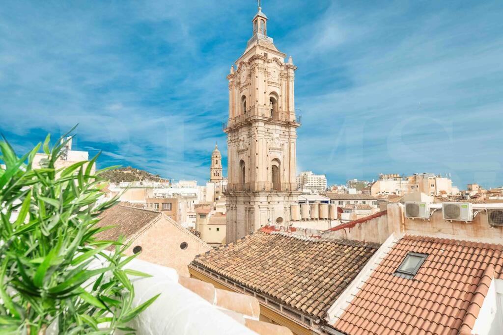 Private Terrace, Barbecue & Cathedral View By Rems Lejlighed Málaga Eksteriør billede